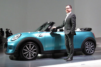 BMWジャパンのMINIディビジョン本部長 フランソワ・ロカ氏。
