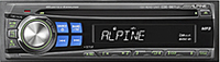 アルパインCDヘッドユニットのベーシック機が「CDE-9871Ji」（1万7850円）。