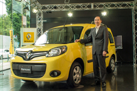 「ルノー・カングー ゼン」と大極 司ルノー・ジャポン社長