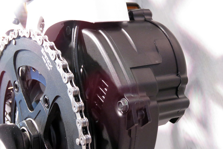 第45回東京モーターショーのヤマハブースの様子。