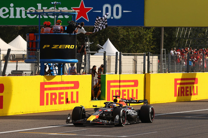 F1第15戦イタリアGPを制したレッドブルのマックス・フェルスタッペン。（Photo=Getty Images / Red Bull Content Pool）