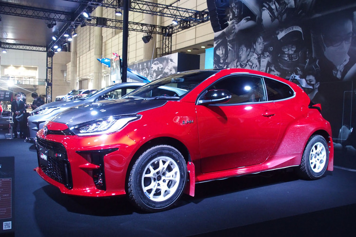 GRMNヤリス“ラリーパッケージ”（エクステリア）