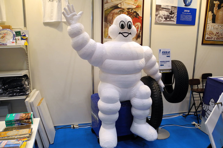 日本ミシュランのブース。