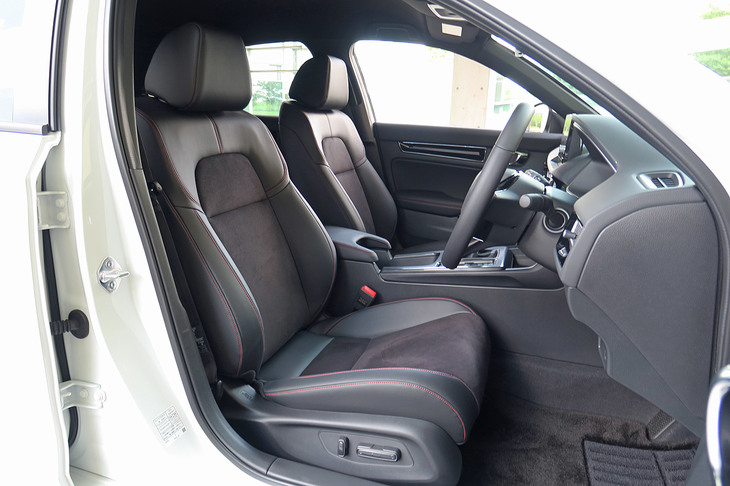 ホンダ・シビックEX（フロントシート）