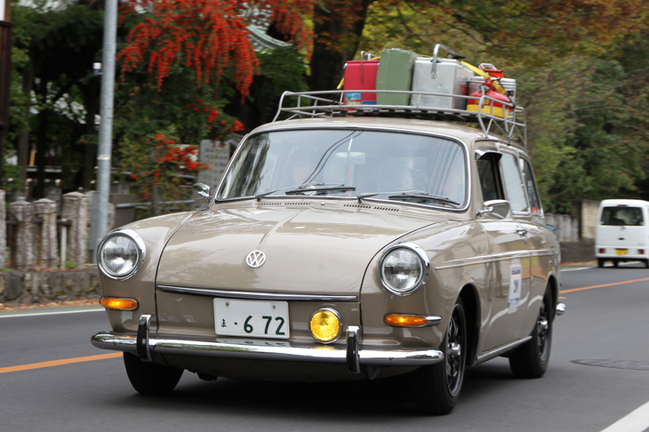 1967年「フォルクスワーゲン1600バリアント」。アメリカではスクエアバックと呼ばれる「タイプ3」のバリアント（ワゴン）。ちなみに「セダン」はノッチバック、ファストバックの「TL」はプレーンバックと呼ばれる。