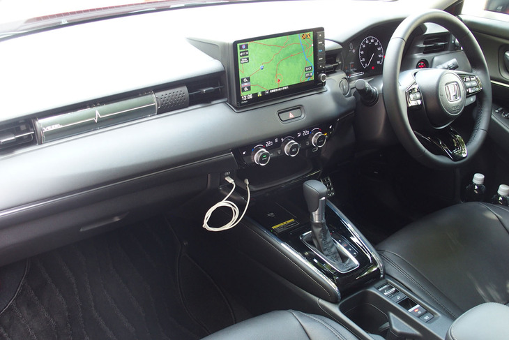 ホンダ・ヴェゼルe：HEV Z Sport Style（用品装着車／インテリア）