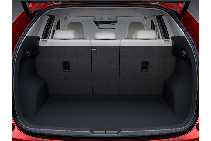 「マツダCX-5」のラゲッジスペース。