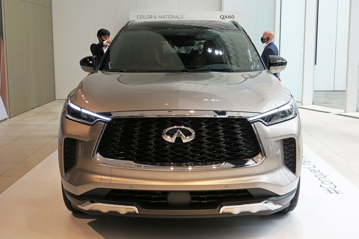 インフィニティQX60（フロントマスク）