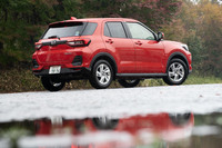 ダイハツが2019年11月に発売した「ロッキー」。いまどき珍しい、5ナンバー枠にすっぽりおさまるコンパクトSUVである。