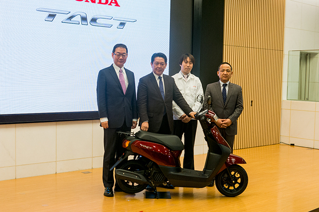 ホンダのスクーター、タクトが16年ぶりに復活 【ニュース】 - webCG