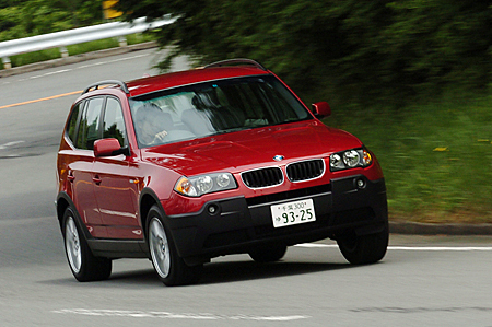 BMW X3 2.5i／3.0i（5AT/5AT）【試乗記】