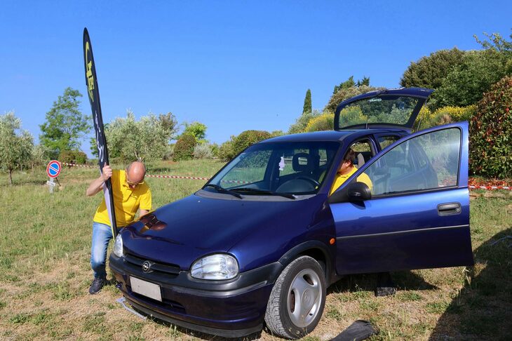 マッテオさんの1997年「コルサB」。