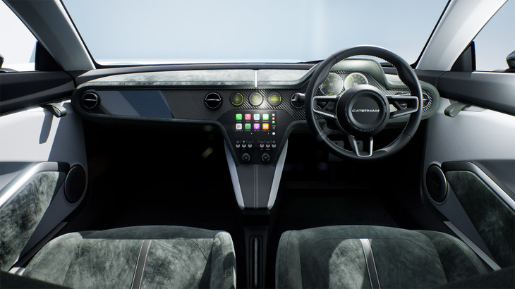 ケータハム・プロジェクトV（インストゥルメントパネルまわり）