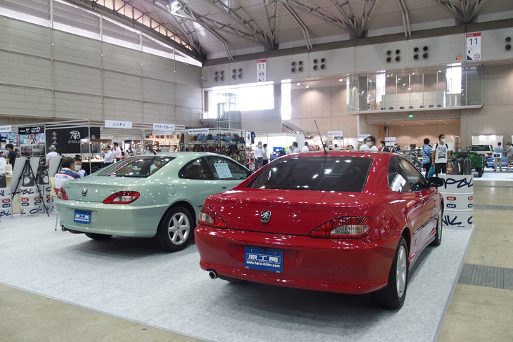 原工房のブースの様子。