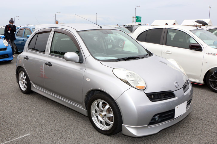 オーテックの隠れた名車「マーチ12SR」。エンジンにも手を加えた本格コンプリートカーで、のちに2ペダル仕様の「15SR-A」が追加されたことからも、幅広い層から支持されていたことがうかがえる。