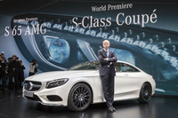 「Sクラスクーペ」に“自動リーン”機構を採用【ジュネーブショー2014】