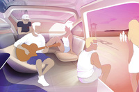 停車中の車両使用イメージ。