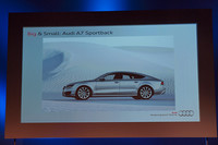 2011年半ばに導入予定の「A7スポーツバック」。