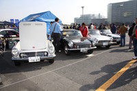 「ホンダツインカムクラブ」は、1963年に発売されたSシリーズの原点である、生産台数500台前後といわれる「S500」を4台展示していた。