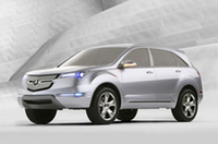 ホンダ、アキュラ「MD-X コンセプト」と「RDX」を出展【ニューヨークショー06】の画像