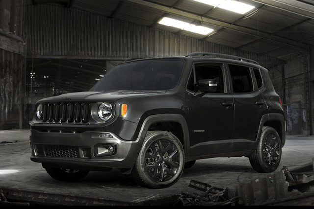 内外装を黒でまとめた「ジープ・レネゲード」が登場 【ニュース】 - webCG