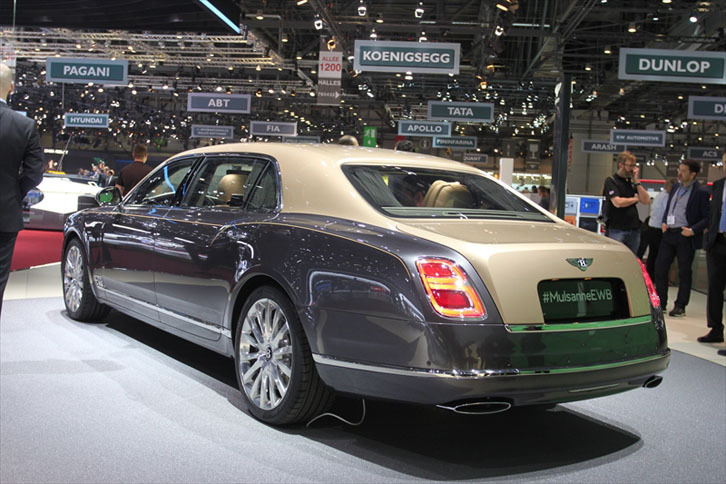 ベントレー・ミュルザンヌ エクステンデッドホイールベース