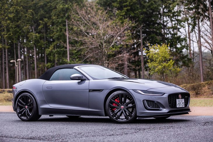 ジャガーFタイプR-DYNAMICブラック コンバーチブルP450