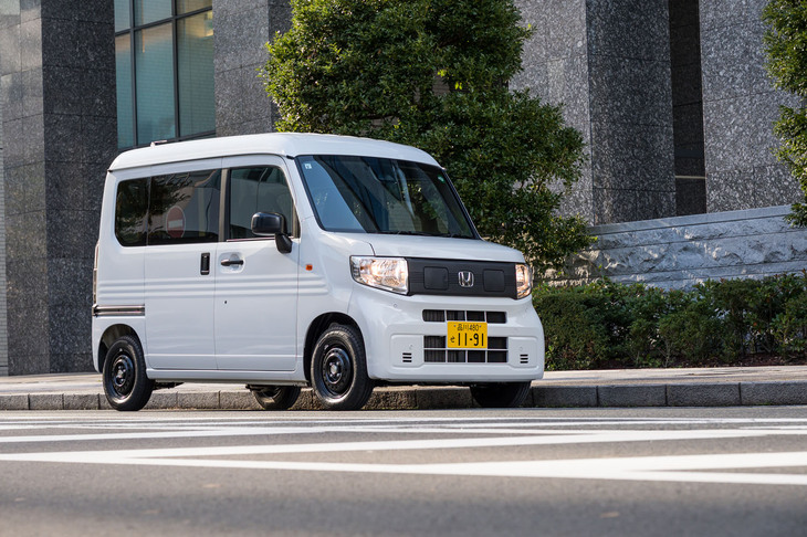 「N-VAN e：」が発売されたのは2024年10月10日のこと。ホンダが国内でラインナップする唯一のBEVだ。