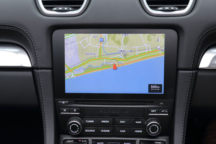 新しいインフォテインメントシステム、PCM（ポルシェ・コミュニケーション・マネージメントシステム）が採用された。