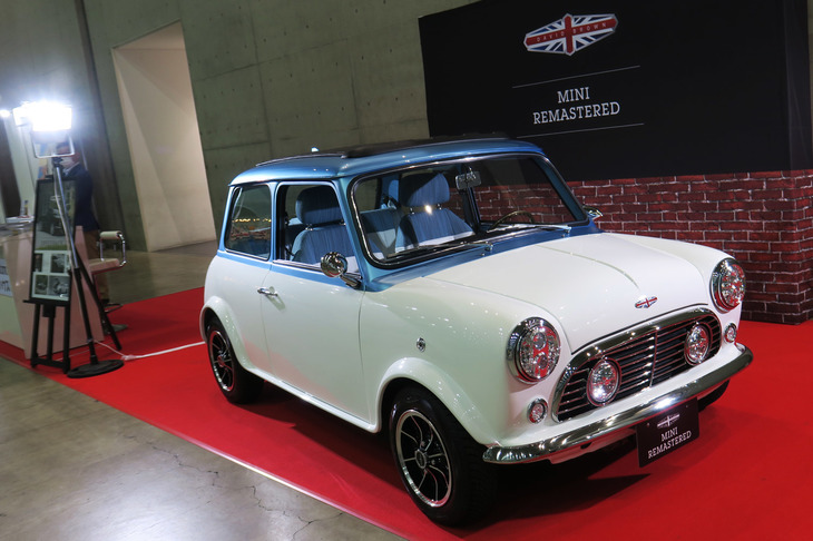 ホワイトハウスが持ち込んだ「デビット・ブラウン ミニ リマスタード」。お値段1760万円の“クラシックMini”だ。