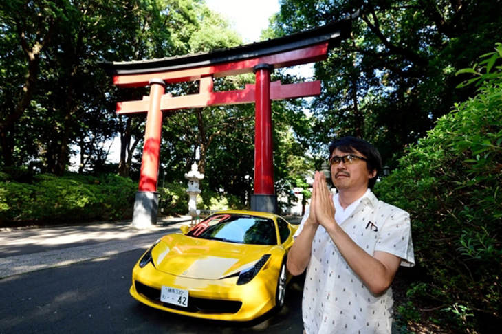 筆者のかつての愛車、「フェラーリ458イタリア」。（写真＝池之平昌信）