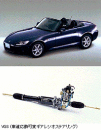 ホンダ、新ステアリング機構搭載「S2000タイプV」発売の画像