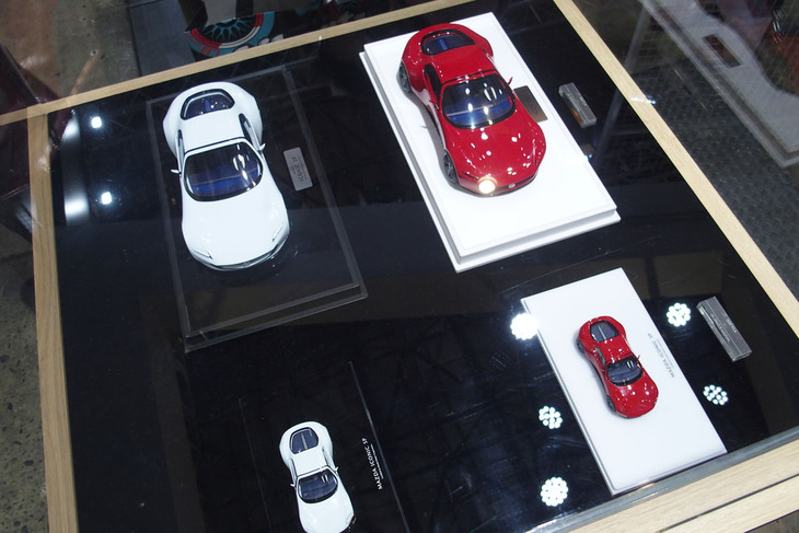 マツダブースで販売されたアクセサリー。