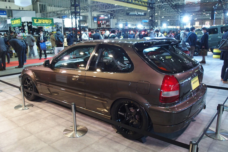 1996年の「ホンダ・タクティカルアート シビックEK4」。