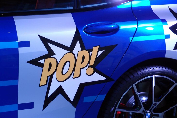 THE 8 X JEFF KOONS（リアドアパネル）