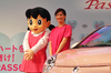 「トヨタ・パッソ」発表会の会場から