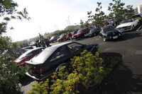 湘南T-SITEで催されたモーニングクルーズの様子。会場には古今東西のさまざまなモデルが並んでいた。