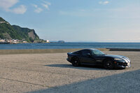 こちらは別日に撮影した、ふ頭の駐車場にたたずむ「ダッジ・バイパー」の図。当日は突然のトラブルでパニックに陥り、撮影をする余裕なんてなかったのだ。友よ、その節はご迷惑をおかけしました……。