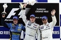 【F1 2005】第14戦トルコGP、ライコネン独走で2連勝、宿敵アロンソは2位の画像