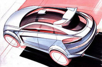 三菱、次世代スポーツハッチバックのコンセプトモデルの画像