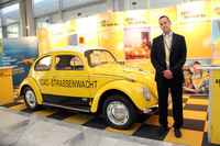 ADAC（アダックではなく、アーデーアーツェーと読む）が展示した「フォルクスワーゲン・ビートル」。