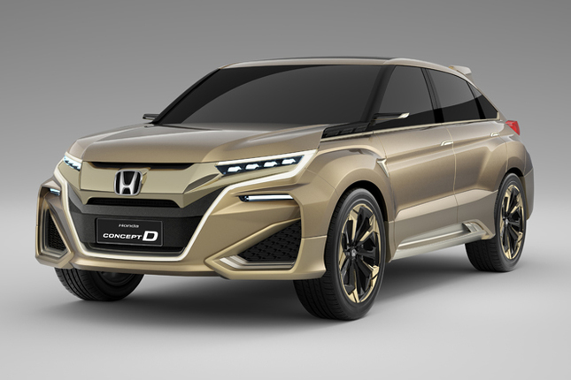 ホンダのコンセプトモデル「Concept D」。