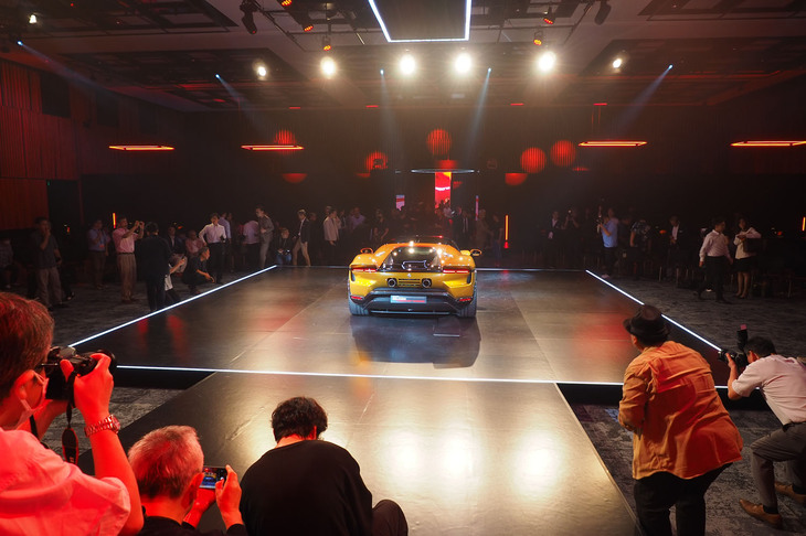 フェラーリ849テスタロッサ（リアビュー）