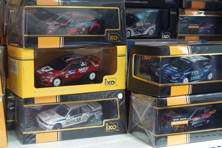 国際貿易のブース。