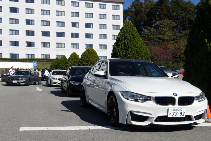 今回のイベントでは「M4」「M5」「M6グランクーペ」「X6 M」の試乗会も催された。