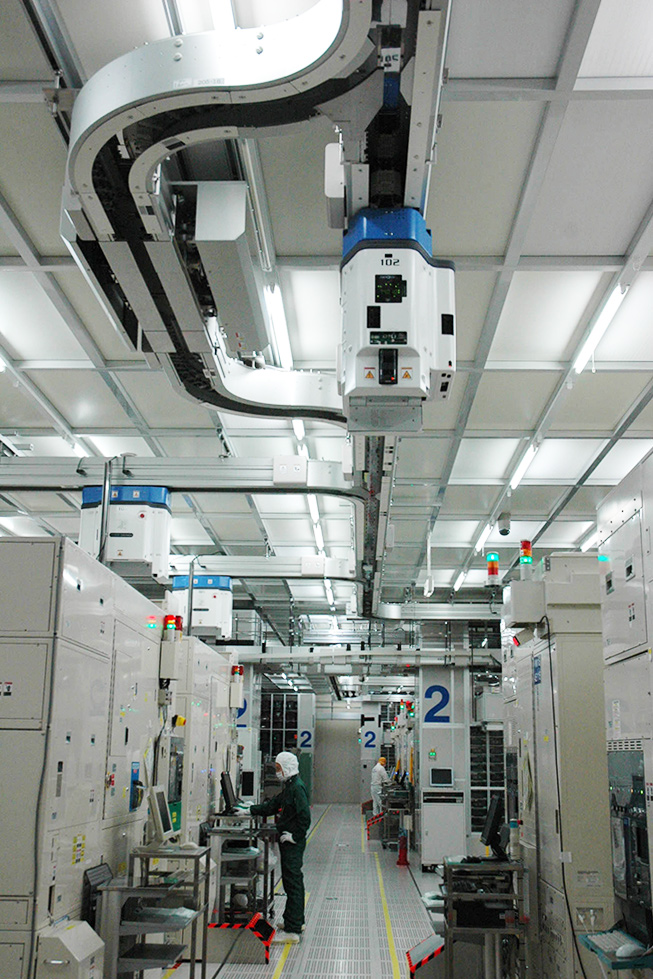 通常時における那珂工場の様子（火災のあった現場とは異なります）。