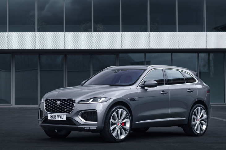 「ジャガーFペース」の2021年モデル。