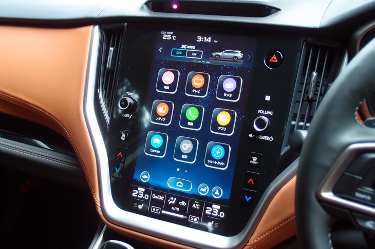 スバル・レガシィ アウトバック リミテッドEX（センターモニター）