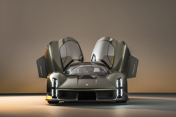 ポルシェ・ミッションX（フロントビュー）