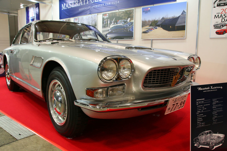 MASERATI CLUB OF JAPANのブース